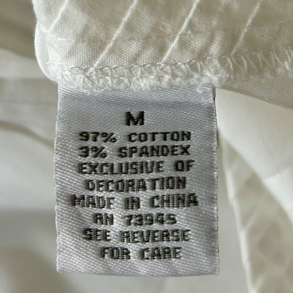 Dressbarn collection woman cotton blouse (size M) - Picture 6 of 6